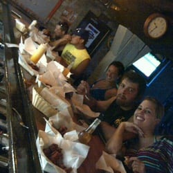 Dam Bar - Tuesday night all you can eat wings. Eleven different flavors.