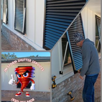 JM Storm Shutter Services - Shutters Near Me - Carrabelle, Florida