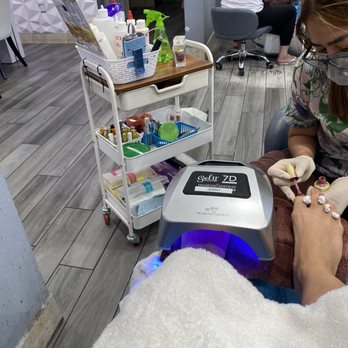 Alvin's Nails and Spa - Regular gel pedicure $45! - Nail Salons Near Me - Apple Valley, California