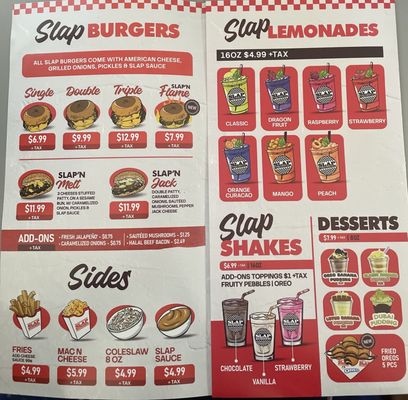 Menu photo 3 Slap burger Cherry Hill Township, NJ Menu photo 3 Slap burger Cherry Hill Township, NJ