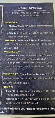 Menu photo 4 Andrew's Family Restaurant Wingate, NC Menu photo 4 Andrew's Family Restaurant Wingate, NC