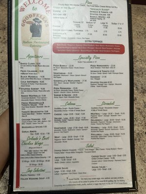 Menu photo 2 Goodfella's Pizzeria Orlando, FL Menu photo 2 Goodfella's Pizzeria Orlando, FL