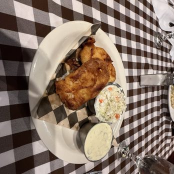 Schuler's Restaurant & Pub - Fish & chips- no chips - New American Near Me - Marshall, Michigan Schuler's Restaurant & Pub - Fish & chips- no chips - New American Near Me - Marshall, Michigan
