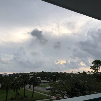St George Inn - View from the second floor balcony. Storm's coming. - Hotels Near Me - St. George Island, Florida St George Inn - View from the second floor balcony. Storm's coming. - Hotels Near Me - St. George Island, Florida