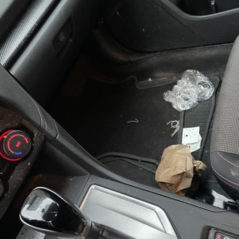Zipcar - Trash on front seat floor - Car Rental Near Me Zipcar - Trash on front seat floor - Car Rental Near Me