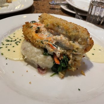 Glacier BrewHouse - Alaska Snow Crab Stuffed Roasted Cod - American Near Me - Anchorage, Alaska