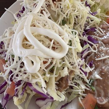 Burritos Lalo - Shredded chicken sopes - Mexican Near Me - Orcutt, California
