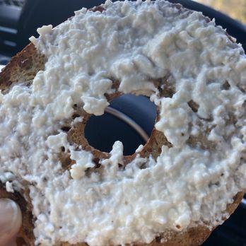 Dunkin' - Bagel with rotten/sour cream cheese. - Donuts Near Me - Cedar Hill, Texas Dunkin' - Bagel with rotten/sour cream cheese. - Donuts Near Me - Cedar Hill, Texas