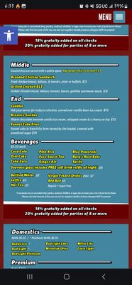 Menu photo 7 Funny Bone Virginia Beach, VA Menu photo 7 Funny Bone Virginia Beach, VA