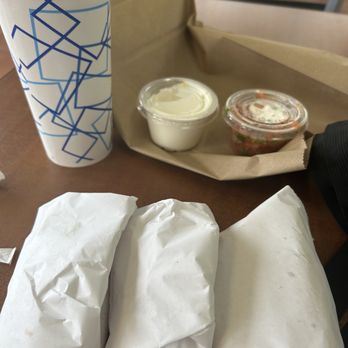 Chicken Express - This meal was $11  3 tacos n Dr. pepper - Fast Food Near Me - Fairfield, California