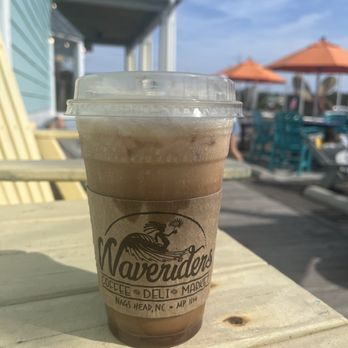 Waveriders Coffee, Deli & Market - Mexican Caramel Mocha. Iced. - Delis Near Me - Nags Head, North Carolina Waveriders Coffee, Deli & Market - Mexican Caramel Mocha. Iced. - Delis Near Me - Nags Head, North Carolina