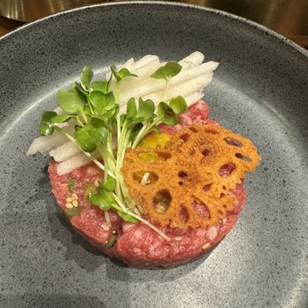 Yook92 - Fresh beef sashimi - Korean Near Me - Palisades Park, New Jersey