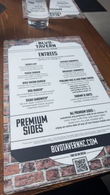 Menu photo 1 Blvd Tavern Kansas City, MO Menu photo 1 Blvd Tavern Kansas City, MO