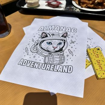 Almanac Adventureland - Coloring sheets - Breweries Near Me - Alameda, California