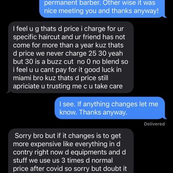 Energy Barbershop - Conversation with barber - Barbers Near Me - Miami, Florida Energy Barbershop - Conversation with barber - Barbers Near Me - Miami, Florida