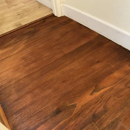 a closeup of a hardwood floor a closeup of a hardwood floor