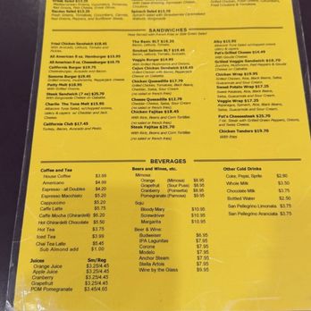 Pat's Cafe - Menu - Breakfast & Brunch Near Me - San Francisco, California Pat's Cafe - Menu - Breakfast & Brunch Near Me - San Francisco, California