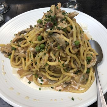 Angelo’s Trattoria - Rabbit bucatini ( very good) - Italian Near Me - Bordentown, New Jersey Angelo’s Trattoria - Rabbit bucatini ( very good) - Italian Near Me - Bordentown, New Jersey