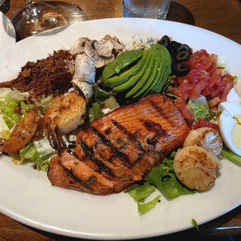 Big Fish Grill - Seafood Cobb Salad - Seafood Near Me - Woodinville, Washington Big Fish Grill - Seafood Cobb Salad - Seafood Near Me - Woodinville, Washington