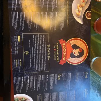 Indochine - Menu - Asian Fusion Near Me - Wilmington, North Carolina