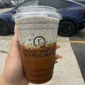 Trung Nguyen E Coffee - Black sesame espresso - Coffee & Tea Near Me - Houston, Texas Trung Nguyen E Coffee - Black sesame espresso - Coffee & Tea Near Me - Houston, Texas