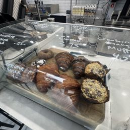 Warmed up Nutella Croissant