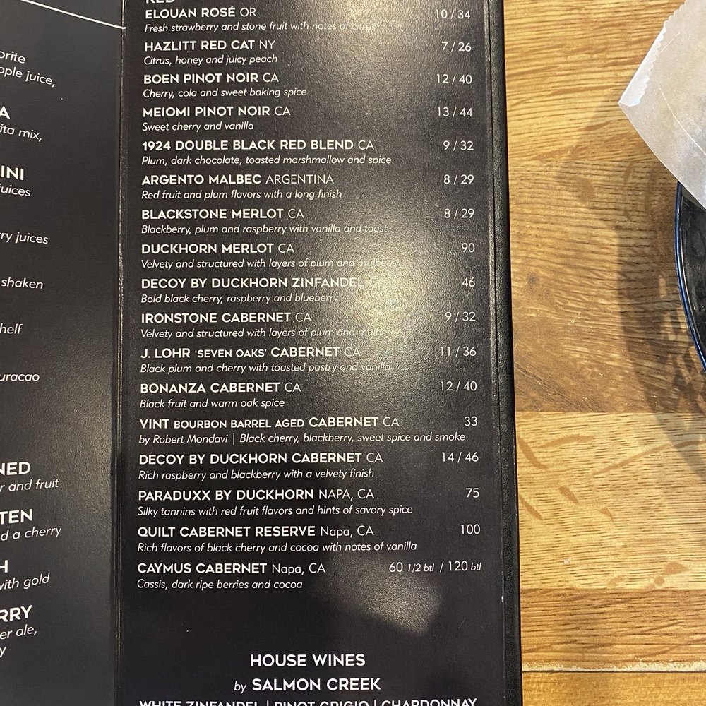 Carolina Steak & Rib - Wine Menu - Steakhouses Near Me - Lincolnton, North Carolina Carolina Steak & Rib - Wine Menu - Steakhouses Near Me - Lincolnton, North Carolina