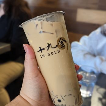 19 GOLD - QQ milk tea - Taiwanese Near Me - Seattle, Washington