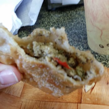 Minia's Bloomfield - After a few bites of my beef empanada. - Tex-Mex Near Me - Bloomfield, New Jersey Minia's Bloomfield - After a few bites of my beef empanada. - Tex-Mex Near Me - Bloomfield, New Jersey
