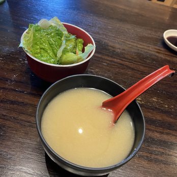 Ikiru Japanese - Miso soup and salad - Japanese Near Me - San Diego, California Ikiru Japanese - Miso soup and salad - Japanese Near Me - San Diego, California