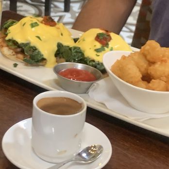 Truxton's American Bistro - Double expression and Beach eggs Benedict - New American Near Me - Los Angeles, California Truxton's American Bistro - Double expression and Beach eggs Benedict - New American Near Me - Los Angeles, California