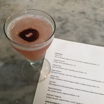 Willmott's Ghost - Ordered the Pink Lady - Italian Near Me - Seattle, Washington