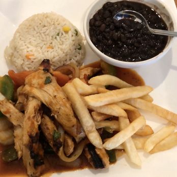 Margaritas Grill - Lunch chicken saltado deal for $10.95 includes a soft drink - Mexican Near Me - Burke, Virginia Margaritas Grill - Lunch chicken saltado deal for $10.95 includes a soft drink - Mexican Near Me - Burke, Virginia
