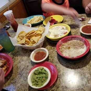 El Paso Mexican Grill - El Paso dip times two!!! One stirred up (red bowl) and one fresh (yellow bowl). - Mexican Near Me - Beaver Falls, Pennsylvania El Paso Mexican Grill - El Paso dip times two!!! One stirred up (red bowl) and one fresh (yellow bowl). - Mexican Near Me - Beaver Falls, Pennsylvania