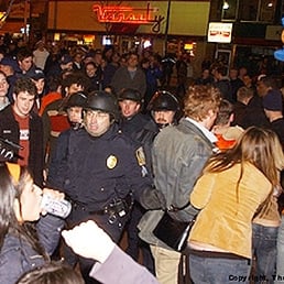 Marshall Street when we won the National Championship in '03 Marshall Street when we won the National Championship in '03