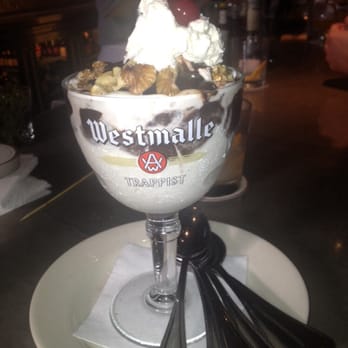 Meddlesome Moth - Sundae with pecans..whip cream and a cherry in top!! - Bars Near Me - Dallas, Texas