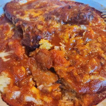 Hong Kong Cafe - Baked Pork Chop Rice :-p - Hong Kong Style Cafe Near Me - Dublin, California