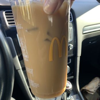 McDonald's - Iced Coffee with a splash of milk - Burgers Near Me - Carmel, New York McDonald's - Iced Coffee with a splash of milk - Burgers Near Me - Carmel, New York