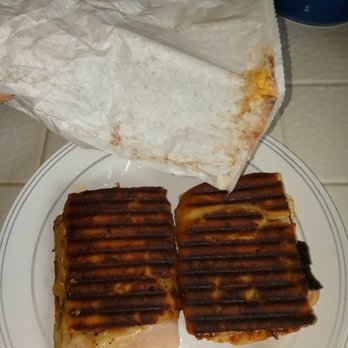 Perfect Pour Cafe - Greasy bag and destroyed panini - Cafes Near Me - Pacifica, California Perfect Pour Cafe - Greasy bag and destroyed panini - Cafes Near Me - Pacifica, California