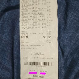 My reciet of my purchase My reciet of my purchase