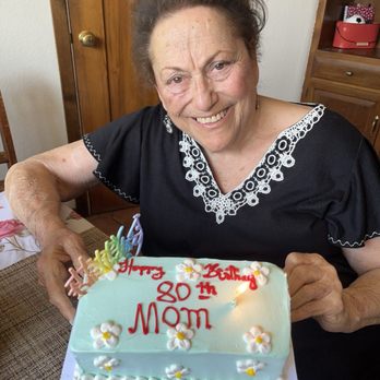 Baskin-Robbins - Mom celebrated her 80th today. - Ice Cream & Frozen Yogurt Near Me - San Gabriel, California Baskin-Robbins - Mom celebrated her 80th today. - Ice Cream & Frozen Yogurt Near Me - San Gabriel, California