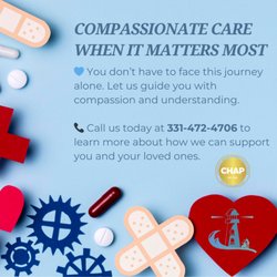 Lighthouse Hospice & Palliative Care - We're here to guide you with 24/7 support, understanding, and heart. Call us anytime at 331-472-4706.