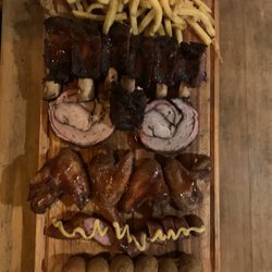Lekker Smokehouse - Tabla para dos. Deliciosa, Muy buena!