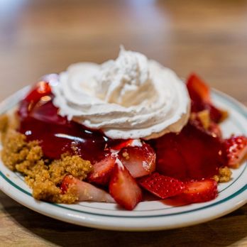 Twin Six Restaurant - a strawberry shortcake with whipped cream on top - Breakfast & Brunch Near Me - Wolcottville, Indiana Twin Six Restaurant - a strawberry shortcake with whipped cream on top - Breakfast & Brunch Near Me - Wolcottville, Indiana