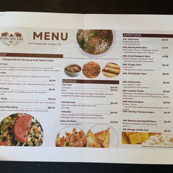 Chiang Mai - Menu - Sushi Bars Near Me - Chapin, South Carolina Chiang Mai - Menu - Sushi Bars Near Me - Chapin, South Carolina