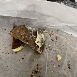Sausage patty From breakfast sandwich