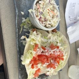 Bangin Shrimp Tacos. Can you spot the shrimp? Bangin Shrimp Tacos. Can you spot the shrimp?
