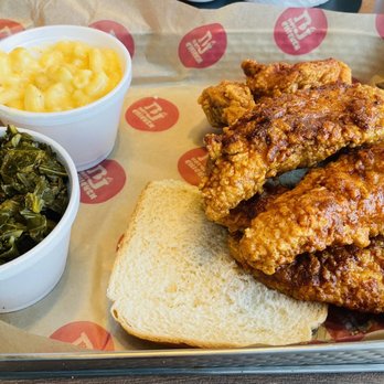 BJ Hot Chicken - Hot Chicken 6 Pieces Tenders & 2 Sides - Chicken Shop Near Me - Hendersonville, Tennessee