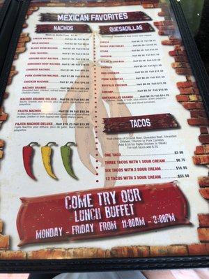Menu photo 7 Elsas Corner Dayton, OH