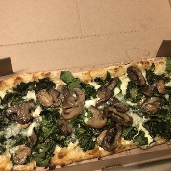 The Cheesecake Factory - Spinach and Mushroom Flatbread - American Near Me - Natick, Massachusetts The Cheesecake Factory - Spinach and Mushroom Flatbread - American Near Me - Natick, Massachusetts